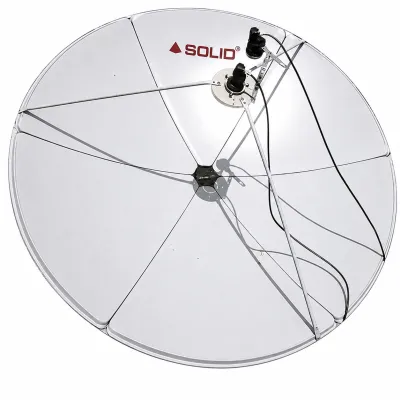 8FT-(240cm)-SOLID-C/KU-PRIME-FOCUS-SATELLITE-C-BAND-RECEPTION-DISH-ANTENNA
